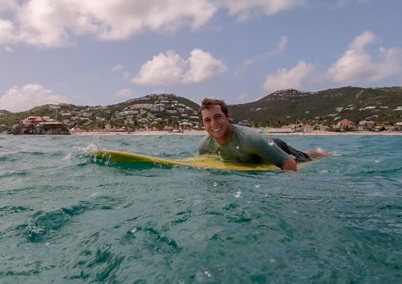 Student using technology for learning